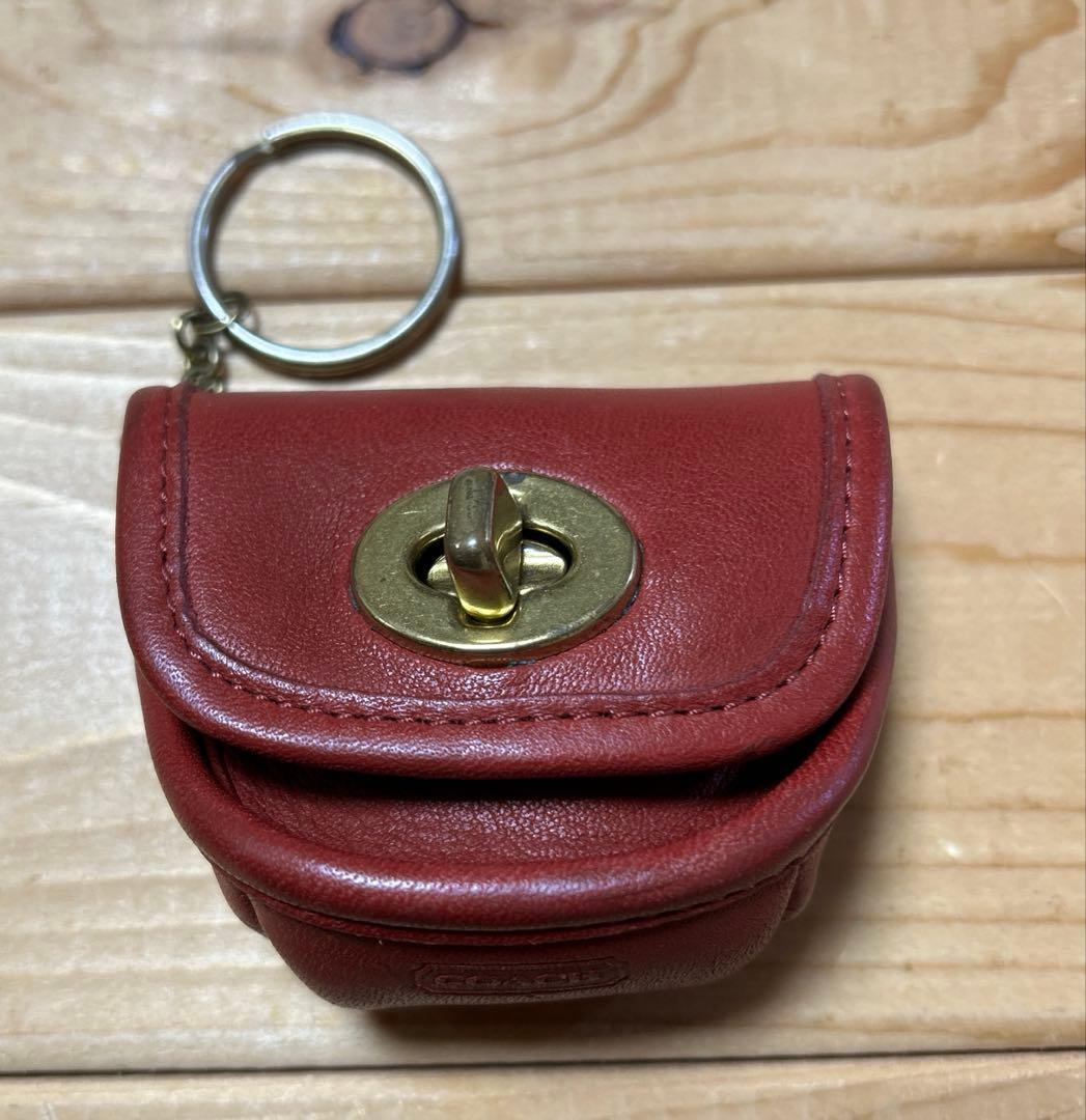 【希少！！】最終価格オールドコーチ ターンロック キーホルダー　ケース