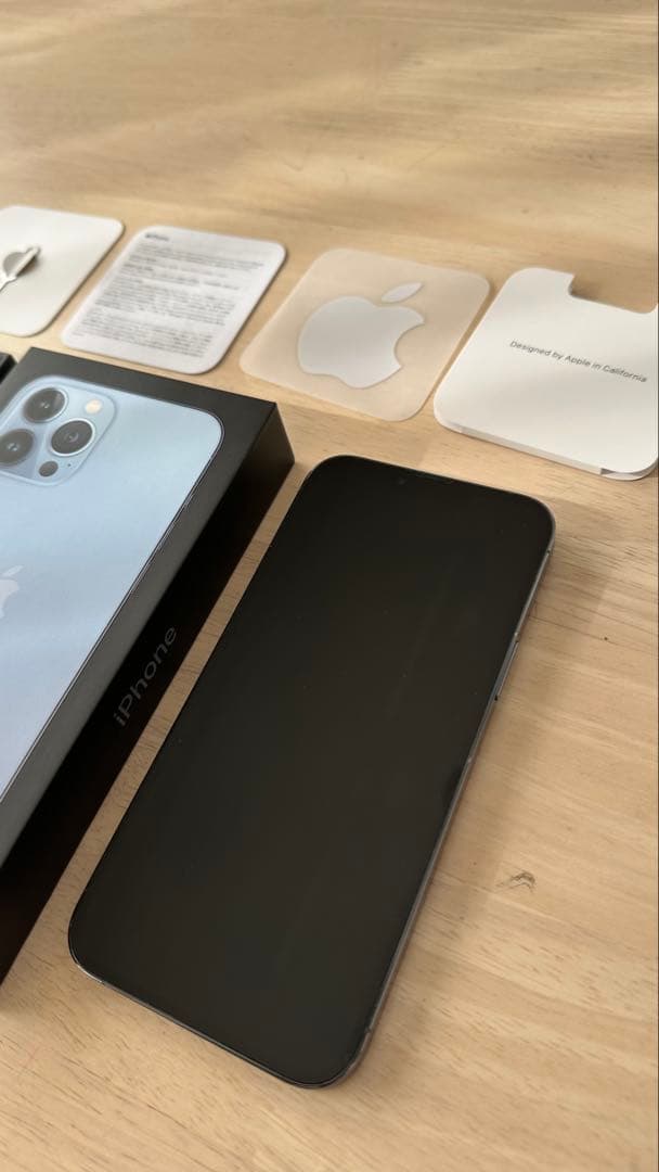 iPhone13promax256 本体 シエラブルー SIMフリー