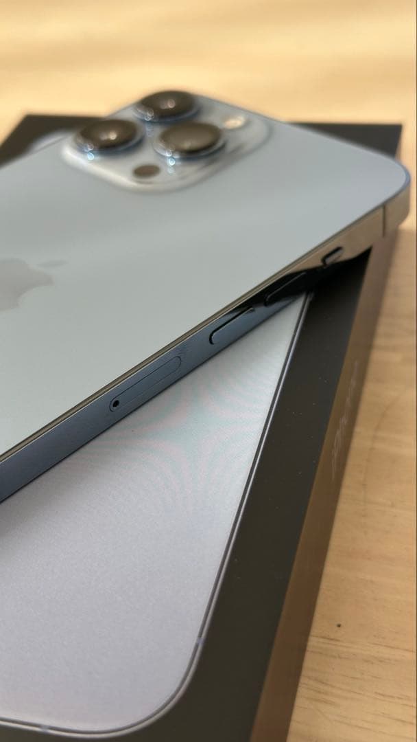 iPhone13promax256 本体 シエラブルー SIMフリー