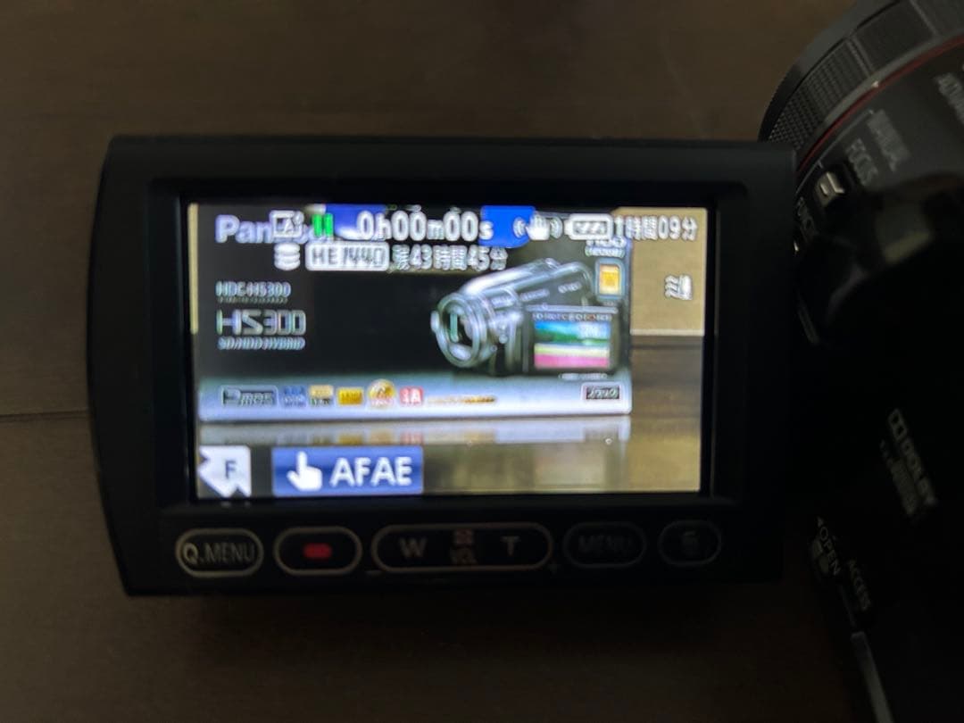 Panasonicデジタルハイビジョンビデオカメラ