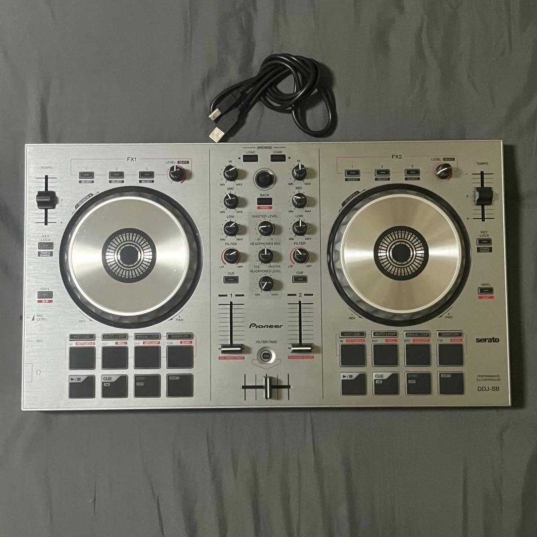 希少カラー Pioneer DJコントローラー DDJ-SB シルバー