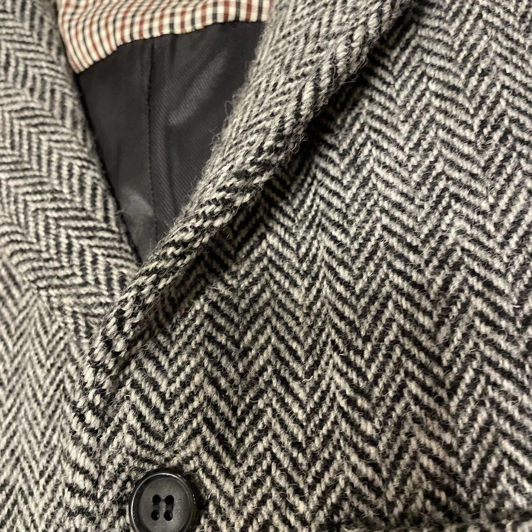 美品❤️Herringbone Club ハリスツイード ヘリンボーン ベスト　Ｍ