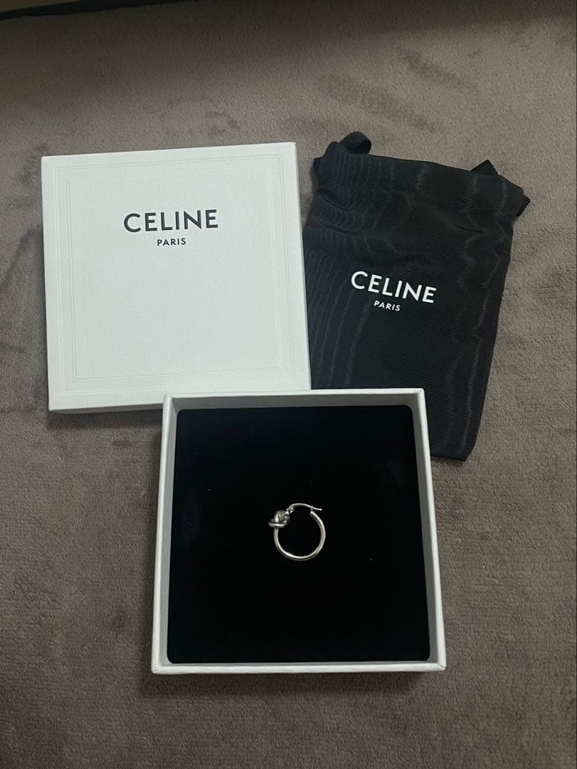 CELINE フープピアス