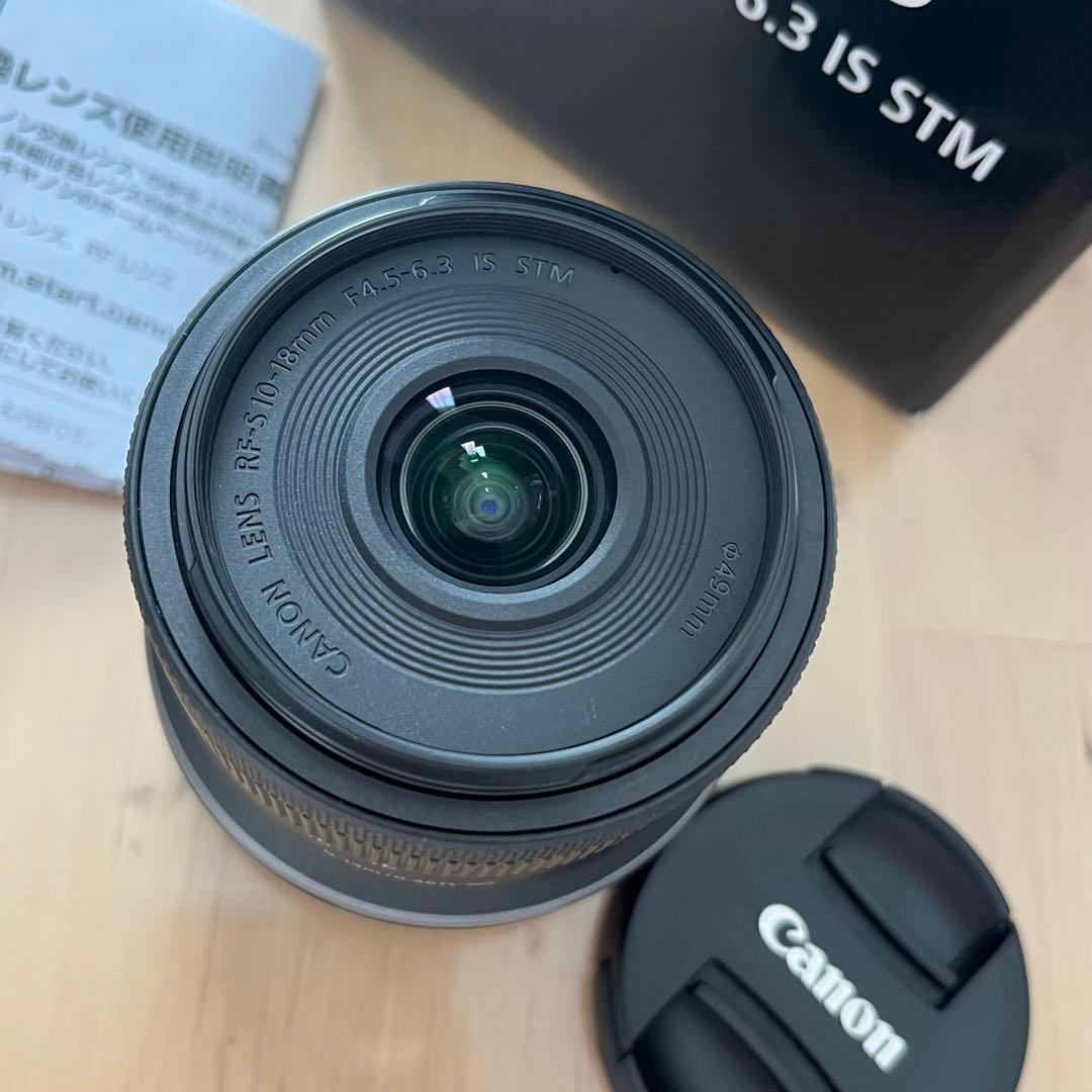 ぽんこ。超美品★Canon RF-S 10-18mm