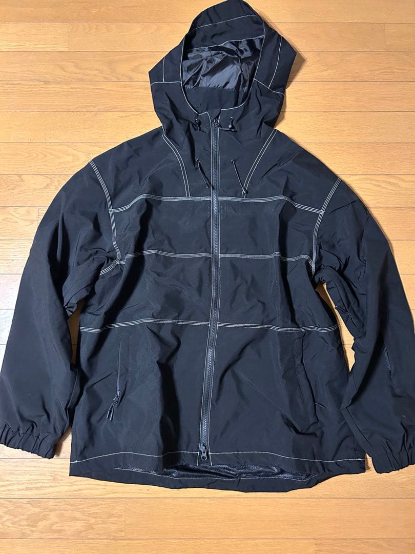 DLITE スノーボードウェア メンズ 上下セットLサイズ　ブラック