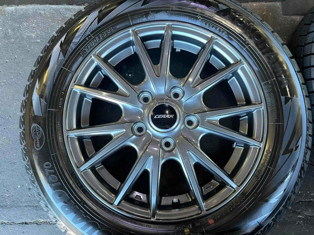 バリ溝スタッドレス 5穴 ホンダ フリード全般 185/65R15 CEARA