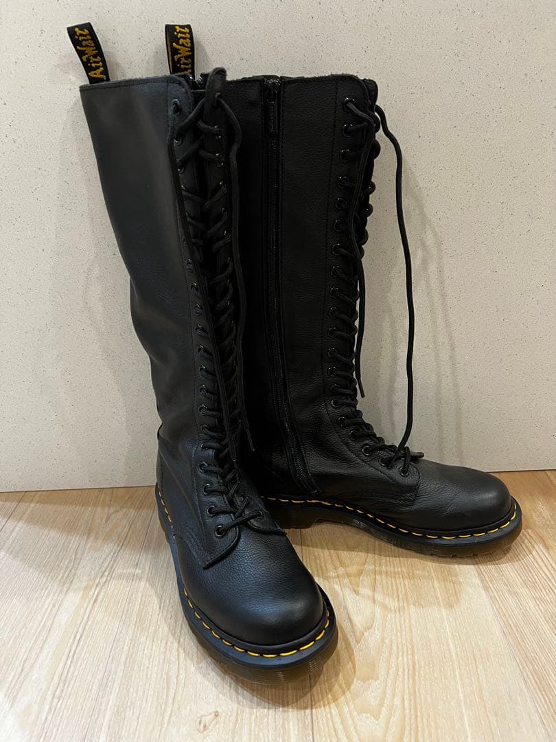 Dr.Martens ロングブーツ20ホール24cm〜24.5㎝（UK5）