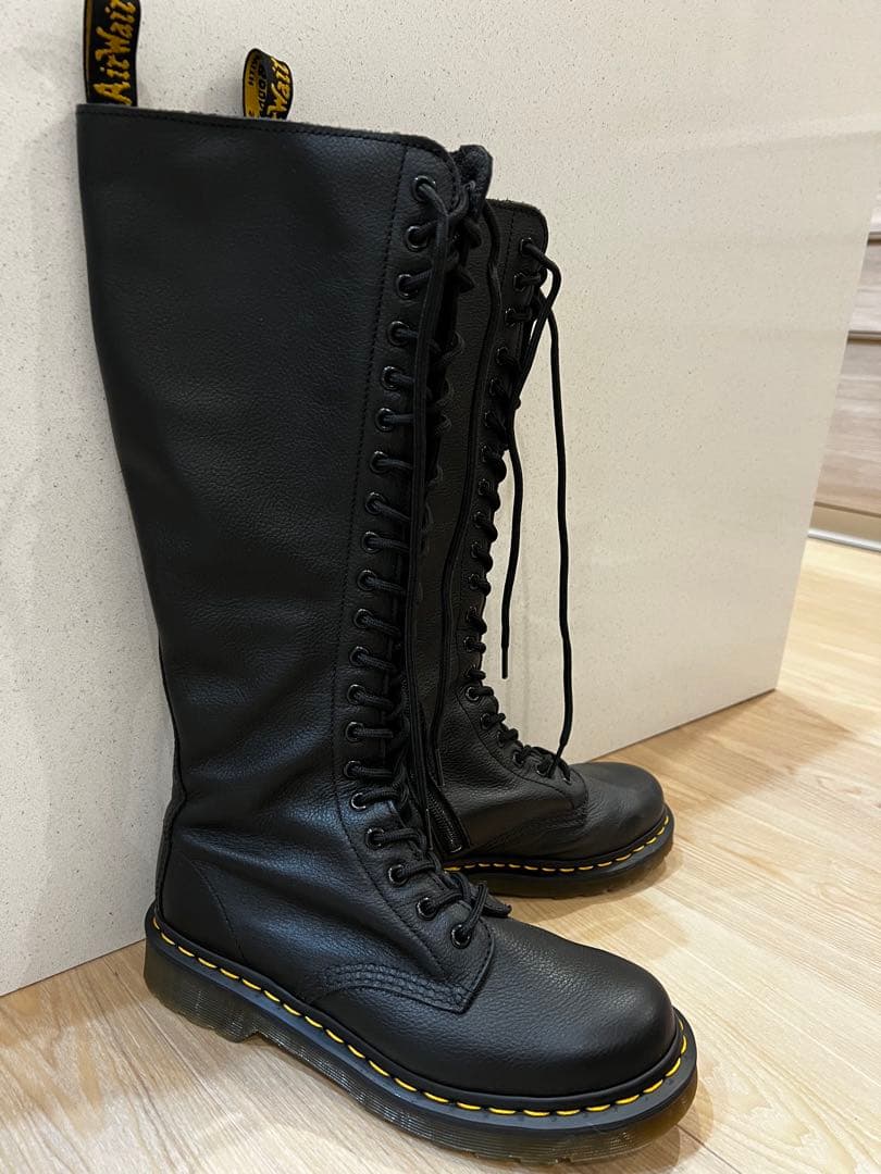 Dr.Martens ロングブーツ20ホール24cm〜24.5㎝（UK5）