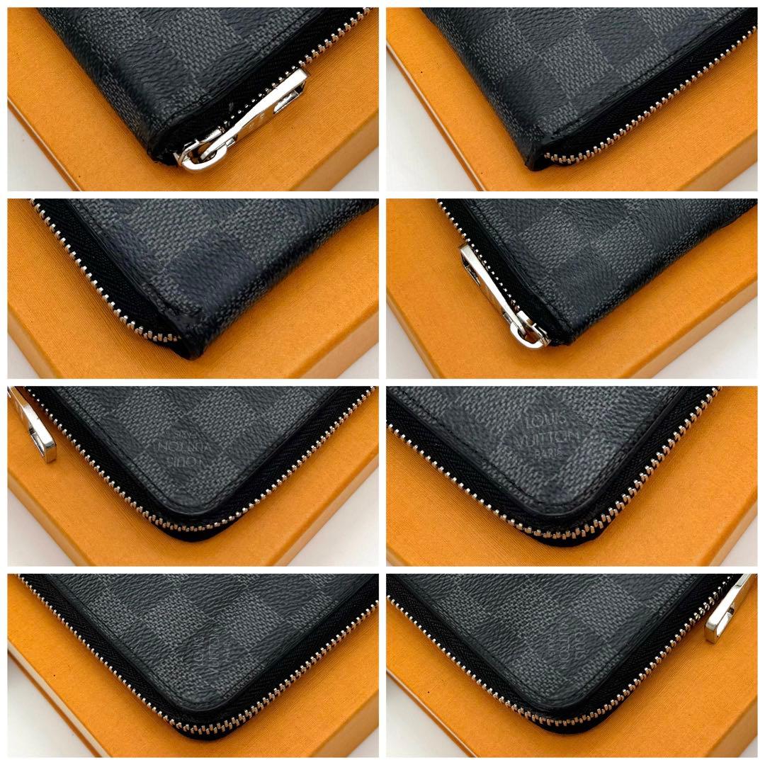 ルイヴィトン ダミエグラフィット ジッピーウォレットヴェルティカル長財布