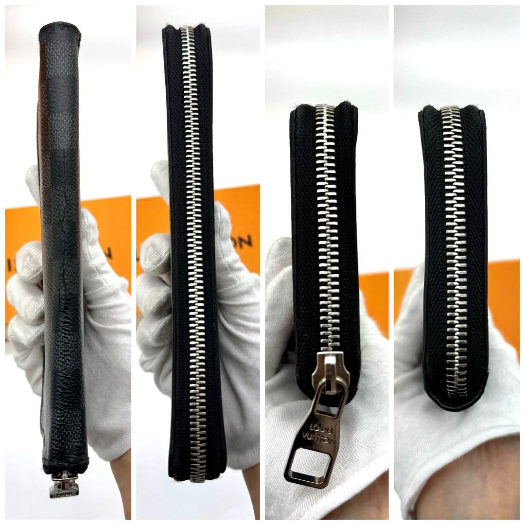 ルイヴィトン ダミエグラフィット ジッピーウォレットヴェルティカル長財布