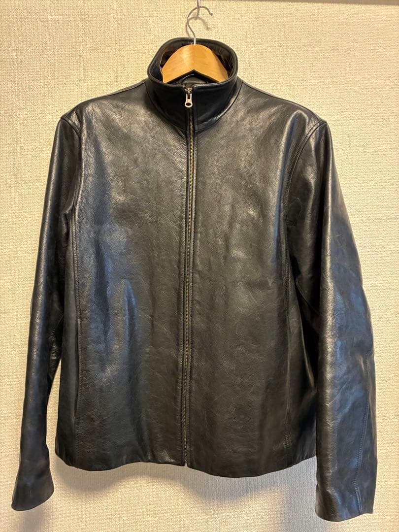 田*中様 OLD GAP レザージャケット スタンドカラー Lサイズ ブラック
