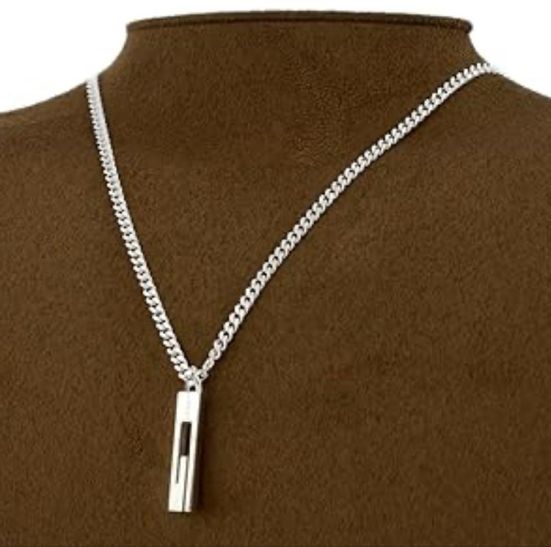 【美品】GUCCI グッチ シルバーネックレス 925 メンズ レディース