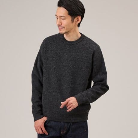 タケオキクチ　ウールブレンド 徳島ニット