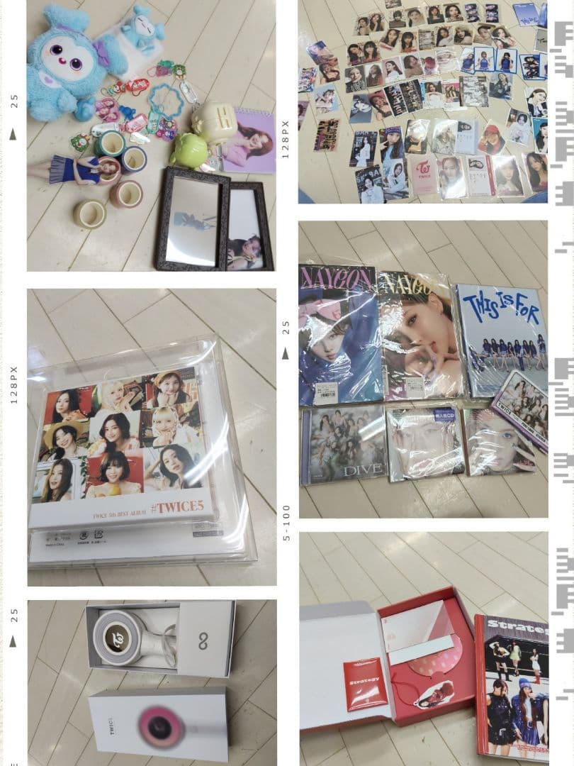TWICE グッズ まとめ売り ペンライト CD アルバム トレカ 大量
