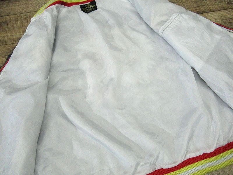 XL 美品 ヒューストン ビンテージ加工 タイガー 刺繍 インディゴ スカジャン