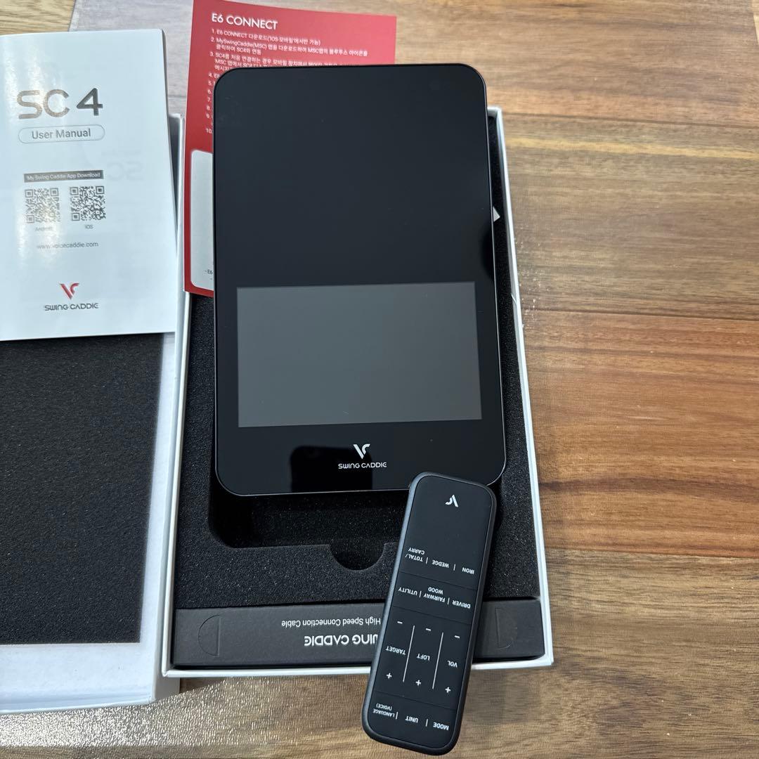 【美品】SWING CADDIE SC4 ゴルフ用弾道測定器
