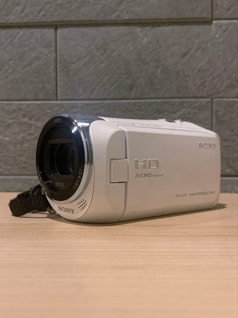 SONY Handycam HDビデオカメラ ホワイト