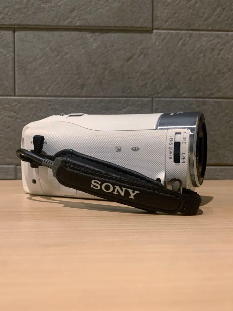 SONY Handycam HDビデオカメラ ホワイト