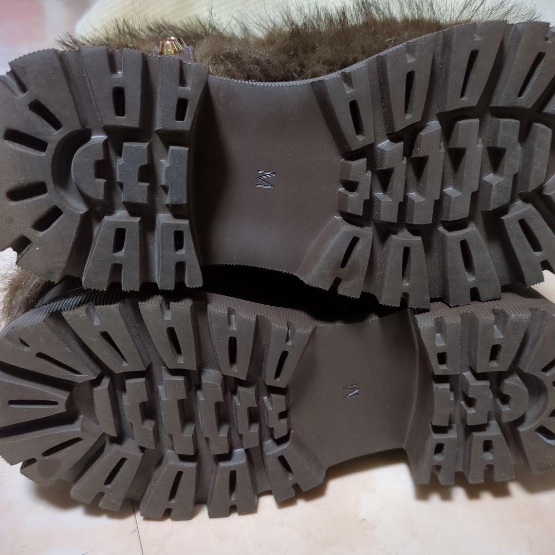 【Yello 】イエローファーFenrir Short Boots ブラウン∥M