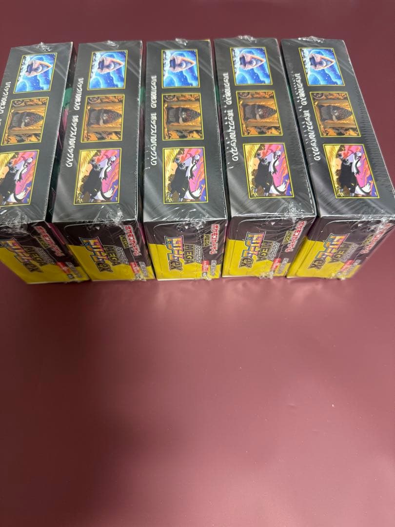 ポケモンカード　MEGAメガドリームexシュリンク付き5BOXセット