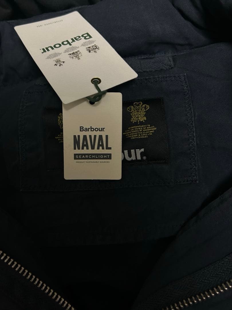 期間限定価格Barbour NAVAL 中綿ジャケット M 定価約48,000円