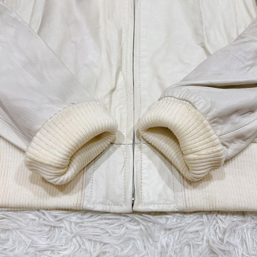 希少　schott シングルライダースジャケット ラムレザー トラックジャケット