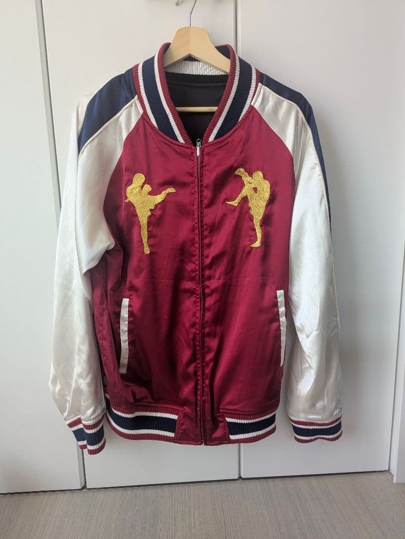 リバーサル rvddw リバーシブル スカジャン 刺繍 Size L早いもの勝ち