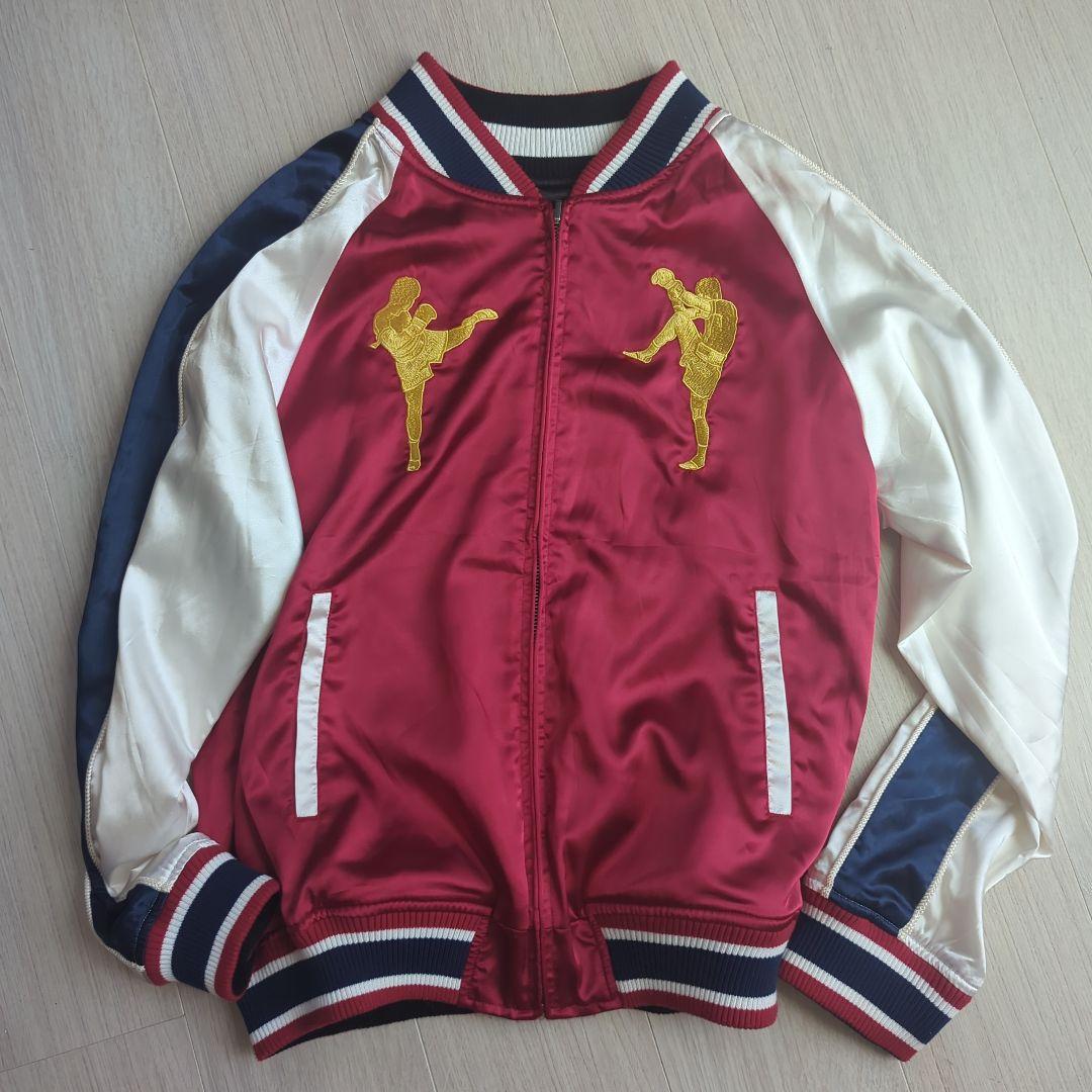 リバーサル rvddw リバーシブル スカジャン 刺繍 Size L早いもの勝ち