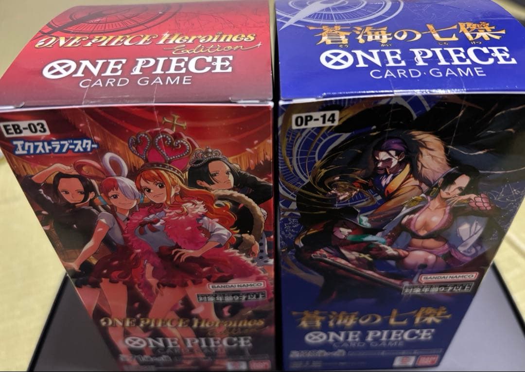 EB-03 & OP-14 セット　ワンピースボックス　テープ有り
