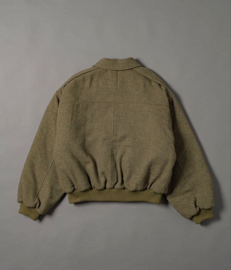 civvy. ヘリンボーンフライトジャケット びっく