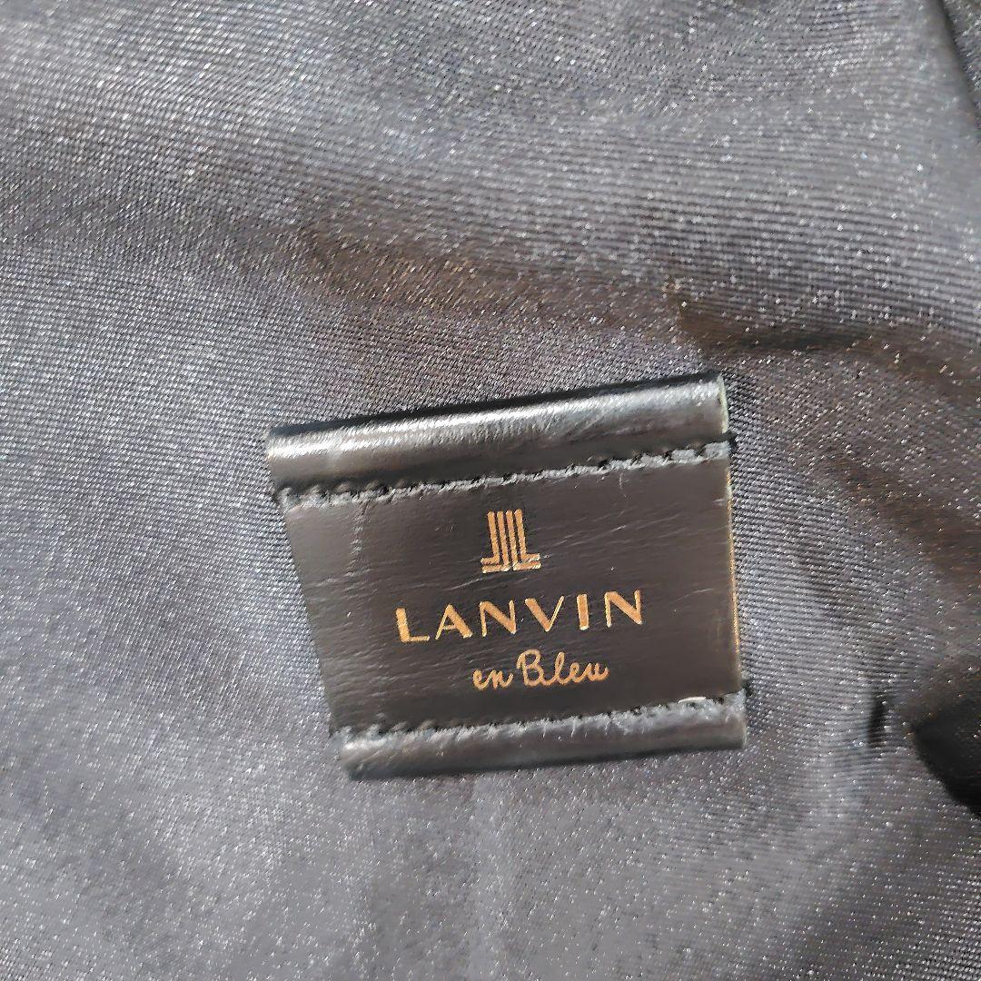 LANVIN en Bleu ブラックリュック　美品
