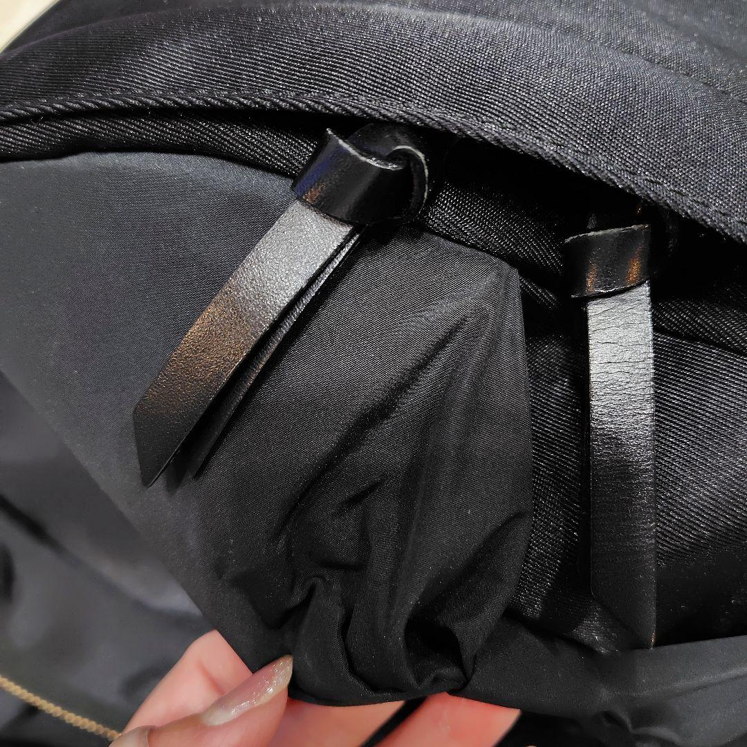 LANVIN en Bleu ブラックリュック　美品