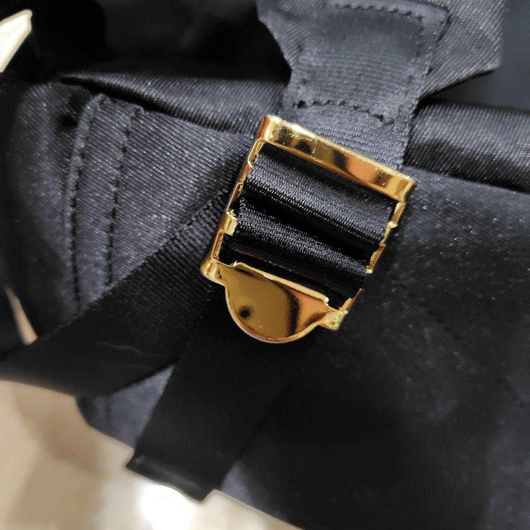 LANVIN en Bleu ブラックリュック　美品