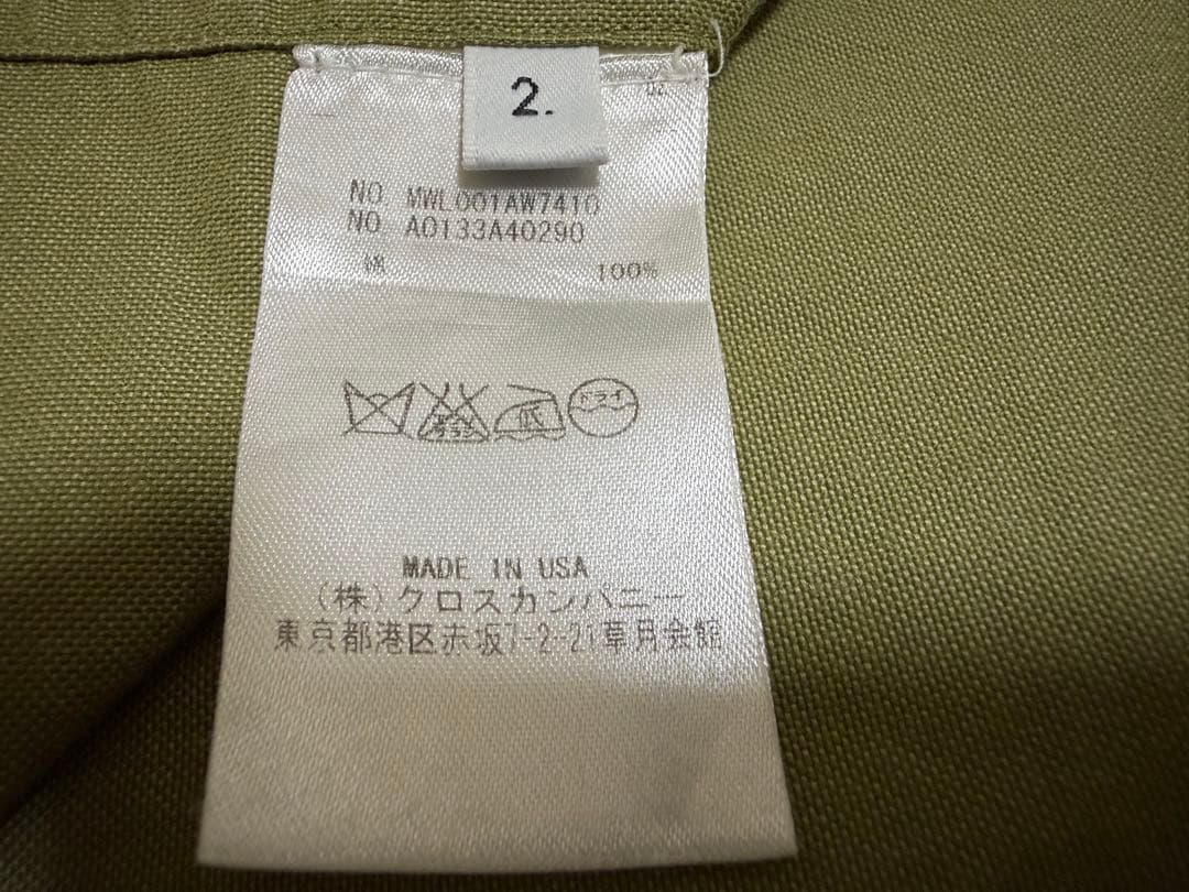 THOM BROWNE. オックスフォード ボタンダウンシャツ オリーブグリーン