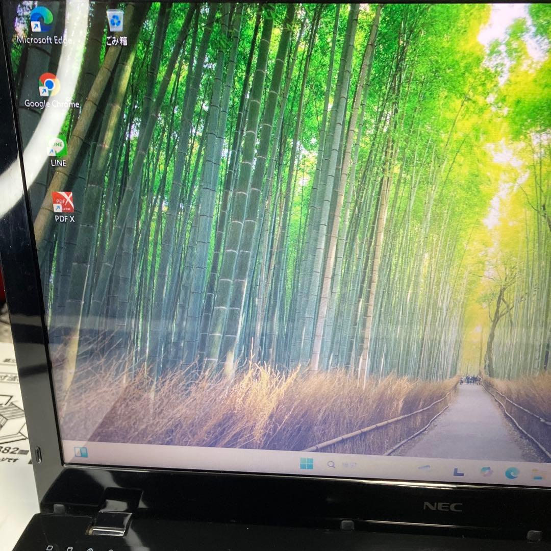 NEC L ave Windows11 core pentum SSD美品