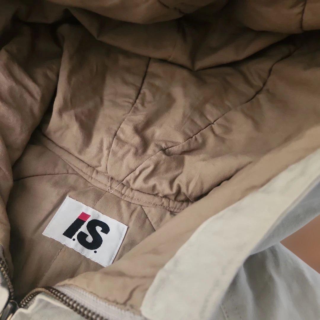 ISSEY MIYAKE　イッセイミヤケ　中綿フードジャンパー　８０年代　旧タグ