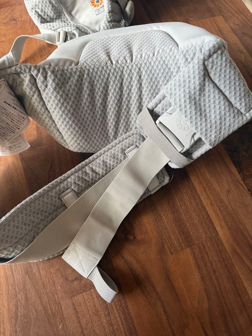 エルゴベビー 抱っこひも ヒップシート Alta パールグレー