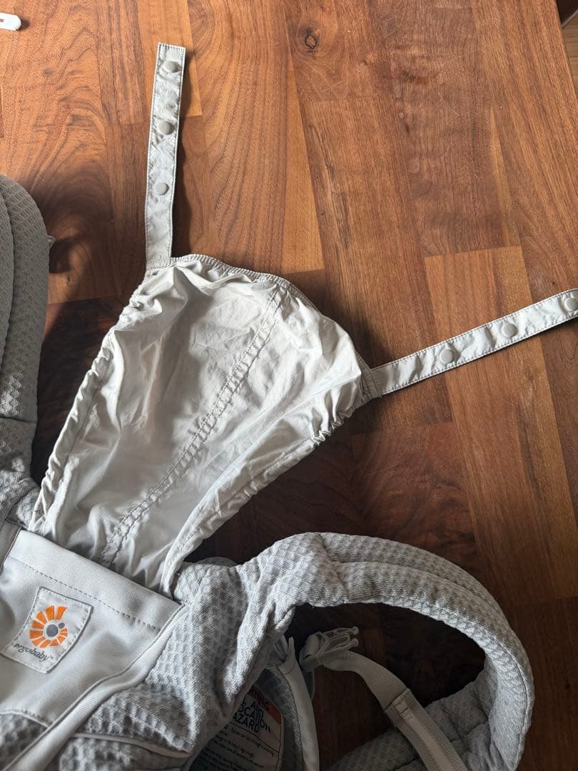 エルゴベビー 抱っこひも ヒップシート Alta パールグレー