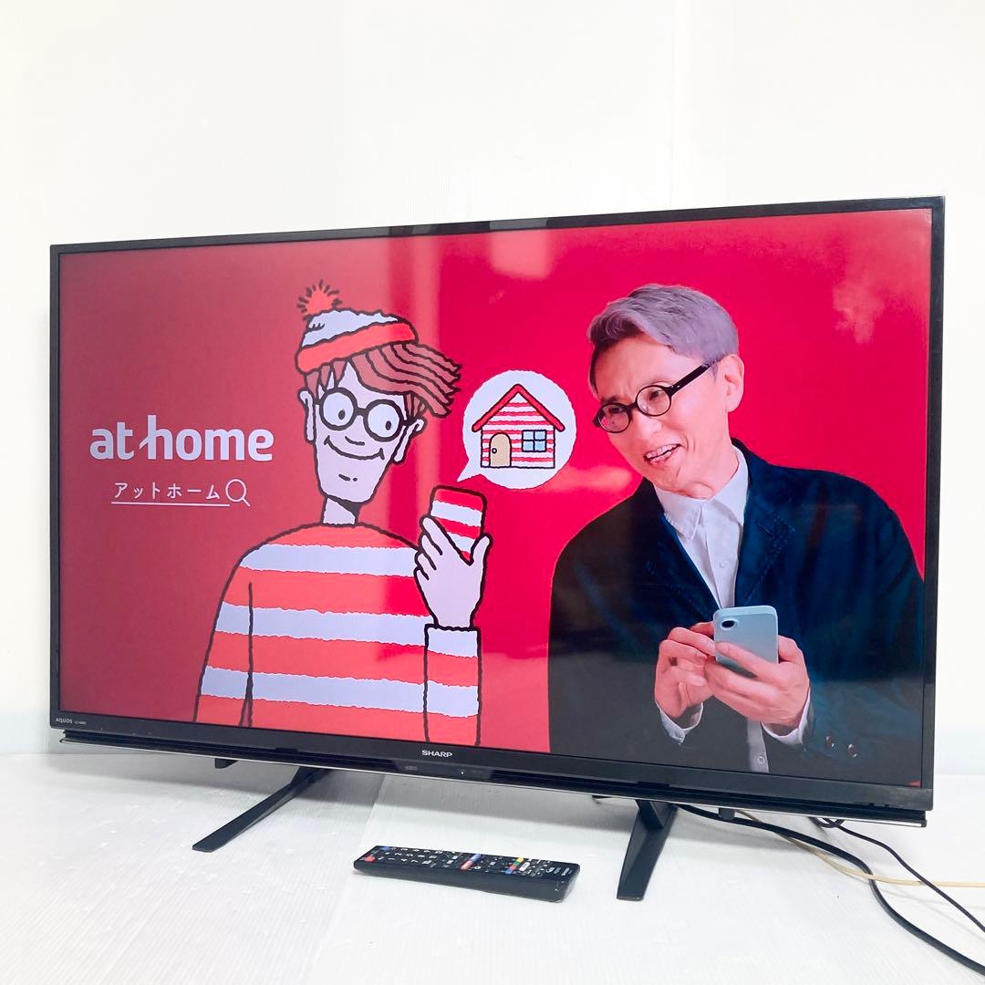 美品 シャープ 40インチ 液晶テレビ AQUOS LC-40W5 2017年製