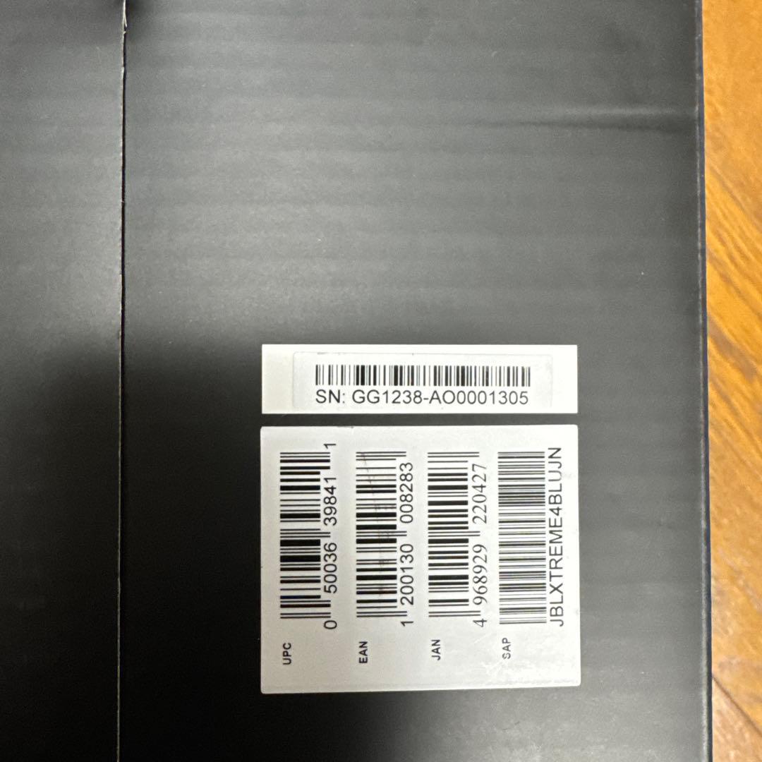 ハ*ル様 jbl xtreme4 新品未使用　ブルー