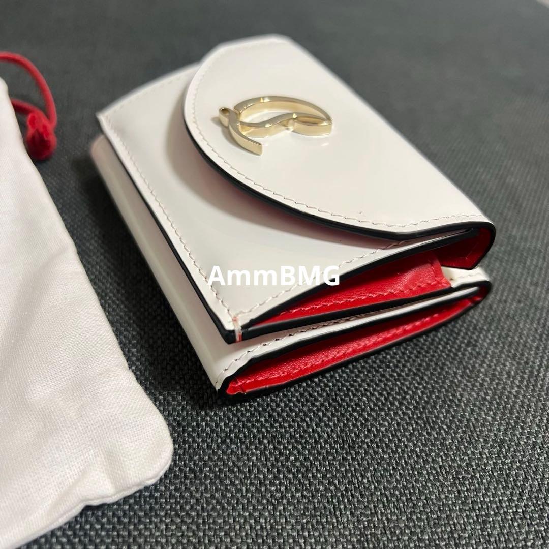 クリスチャンルブタン 11万　3折ミニ財布 コンパクトウォレット 新品正規品