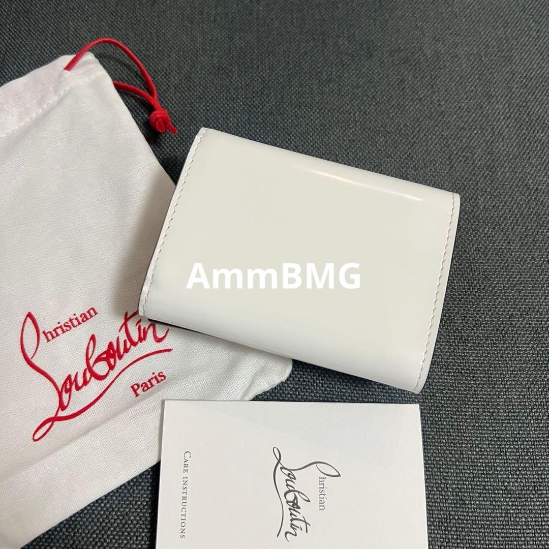 クリスチャンルブタン 11万　3折ミニ財布 コンパクトウォレット 新品正規品