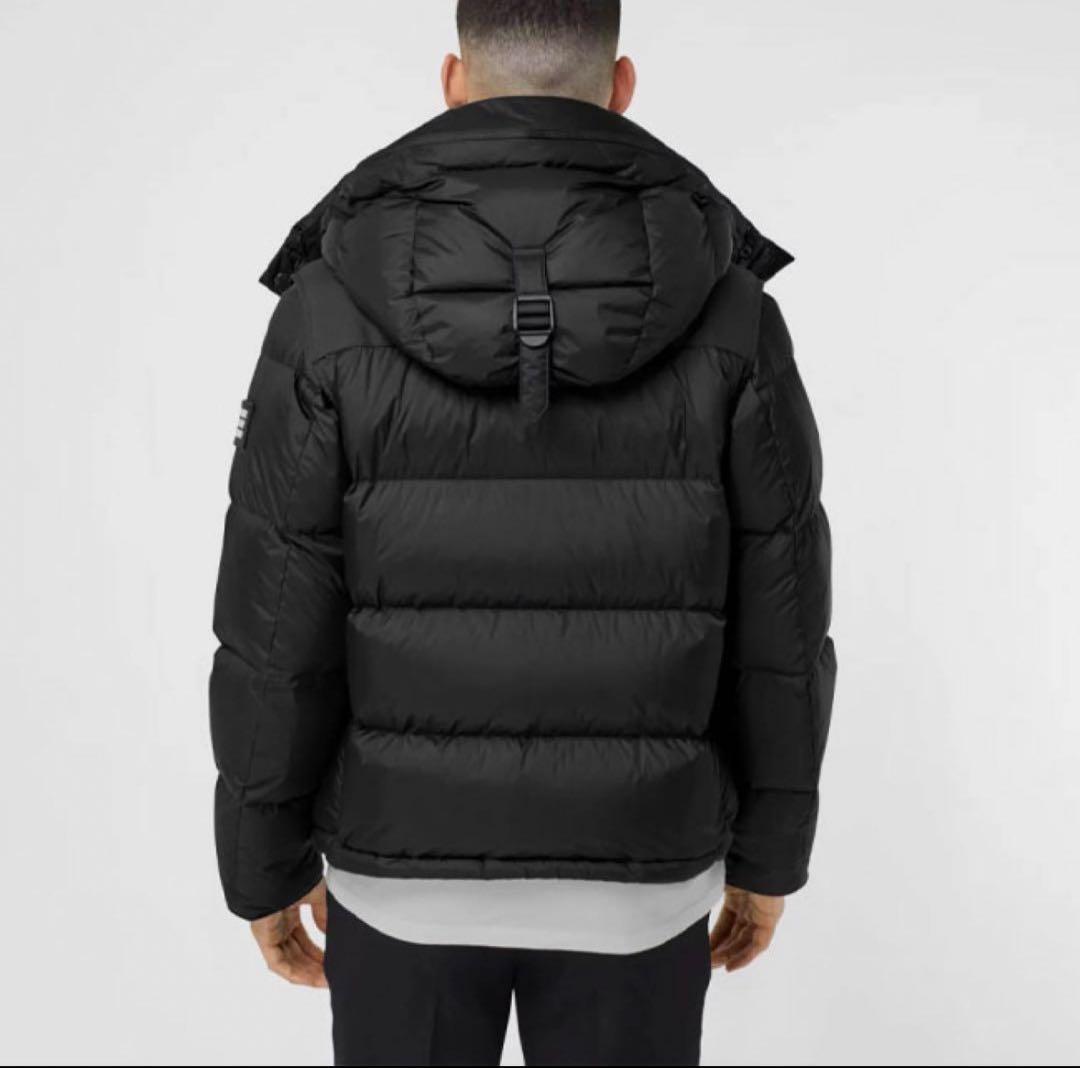 バーバリー LOCKWELL メンズダウンジャケット ブラック