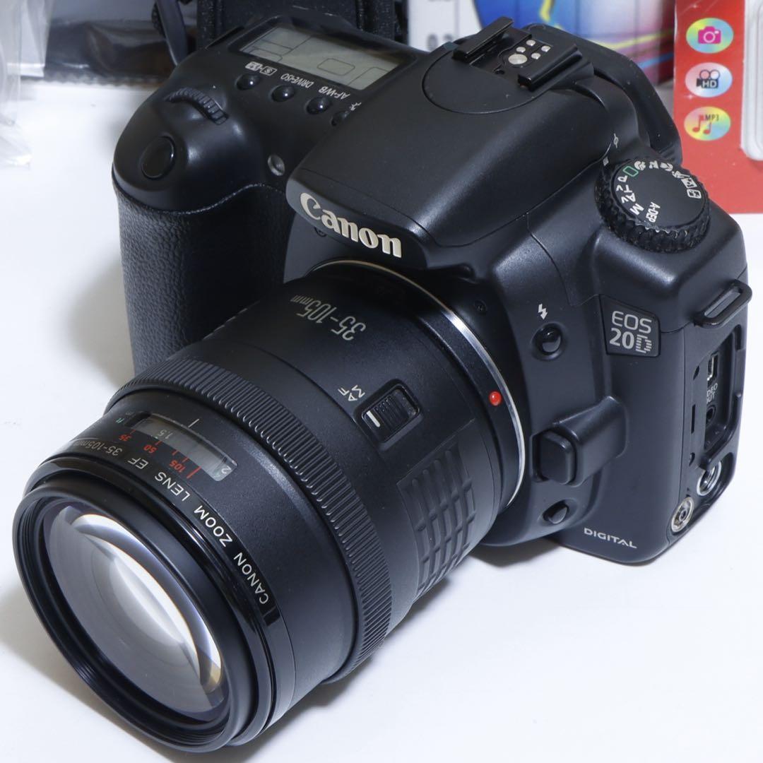 ☆スマホに送れる一眼レフ☆本格入門機!!⭐︎ キャノン EOS 20D♫