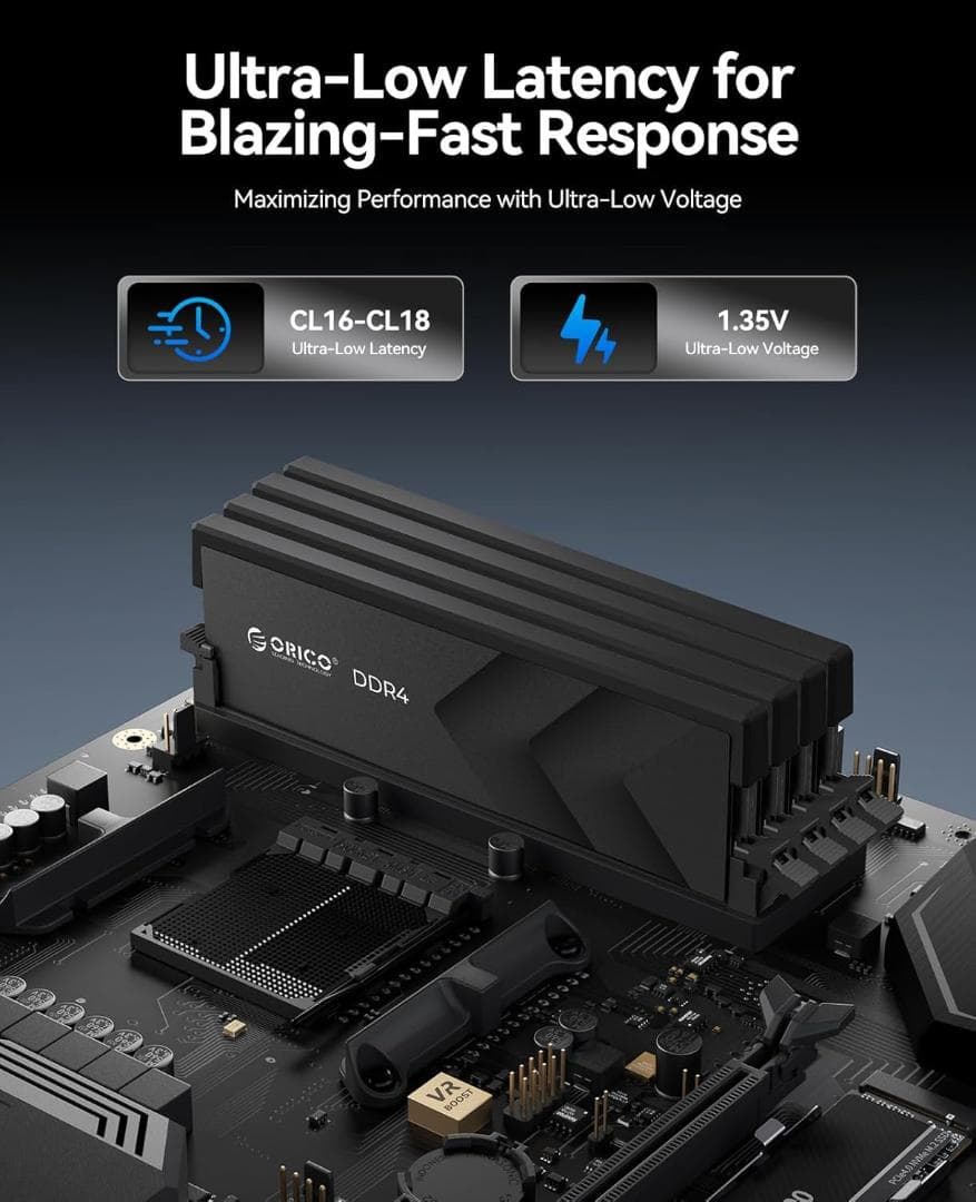 ORICO Raceline Racer DDR4メモリ (8GB×2枚組)