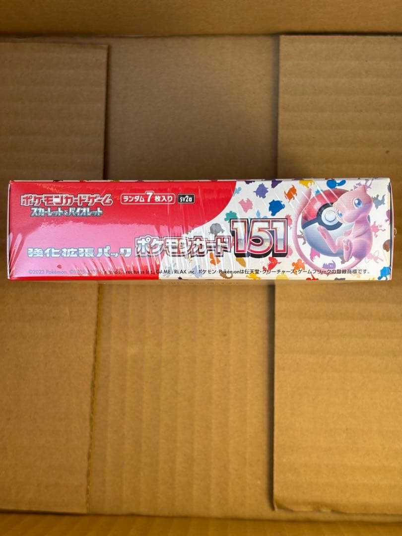 ポケモンカード151 未開封1boxシュリンク付き