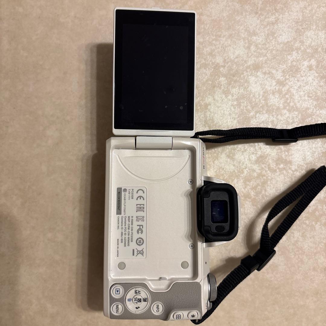 Canon EOS M ミラーレスカメラ ホワイト