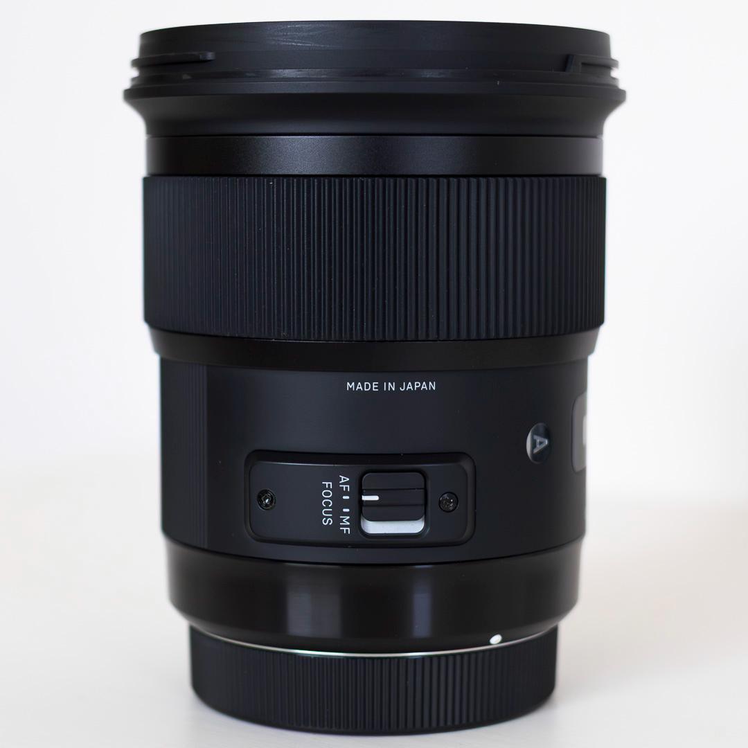 Sigma 50mm F1.4 DG HSM Canon用 保護フィルター付