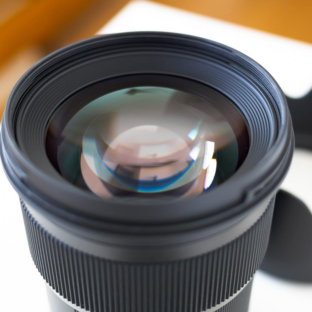 Sigma 50mm F1.4 DG HSM Canon用 保護フィルター付