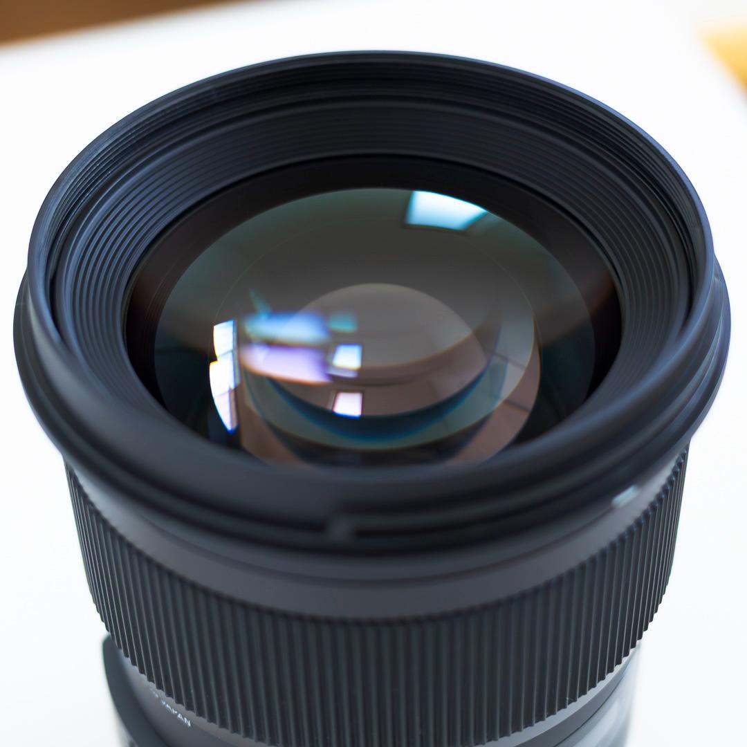 Sigma 50mm F1.4 DG HSM Canon用 保護フィルター付